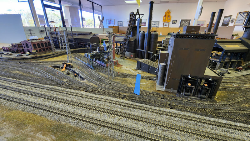 New Mexico Railrunners layout photo