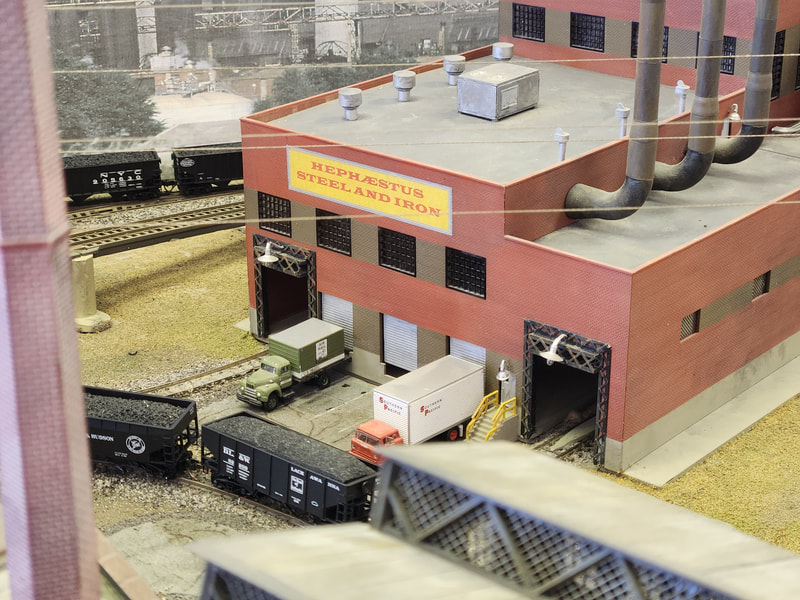 New Mexico Railrunners layout photo