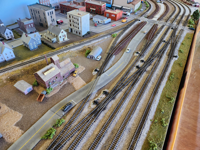 New Mexico Railrunners layout photo