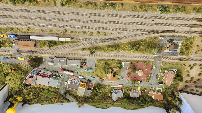 New Mexico Railrunners layout photo
