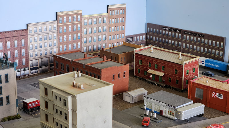 New Mexico Railrunners layout photo