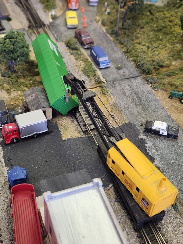 New Mexico Railrunners layout photo